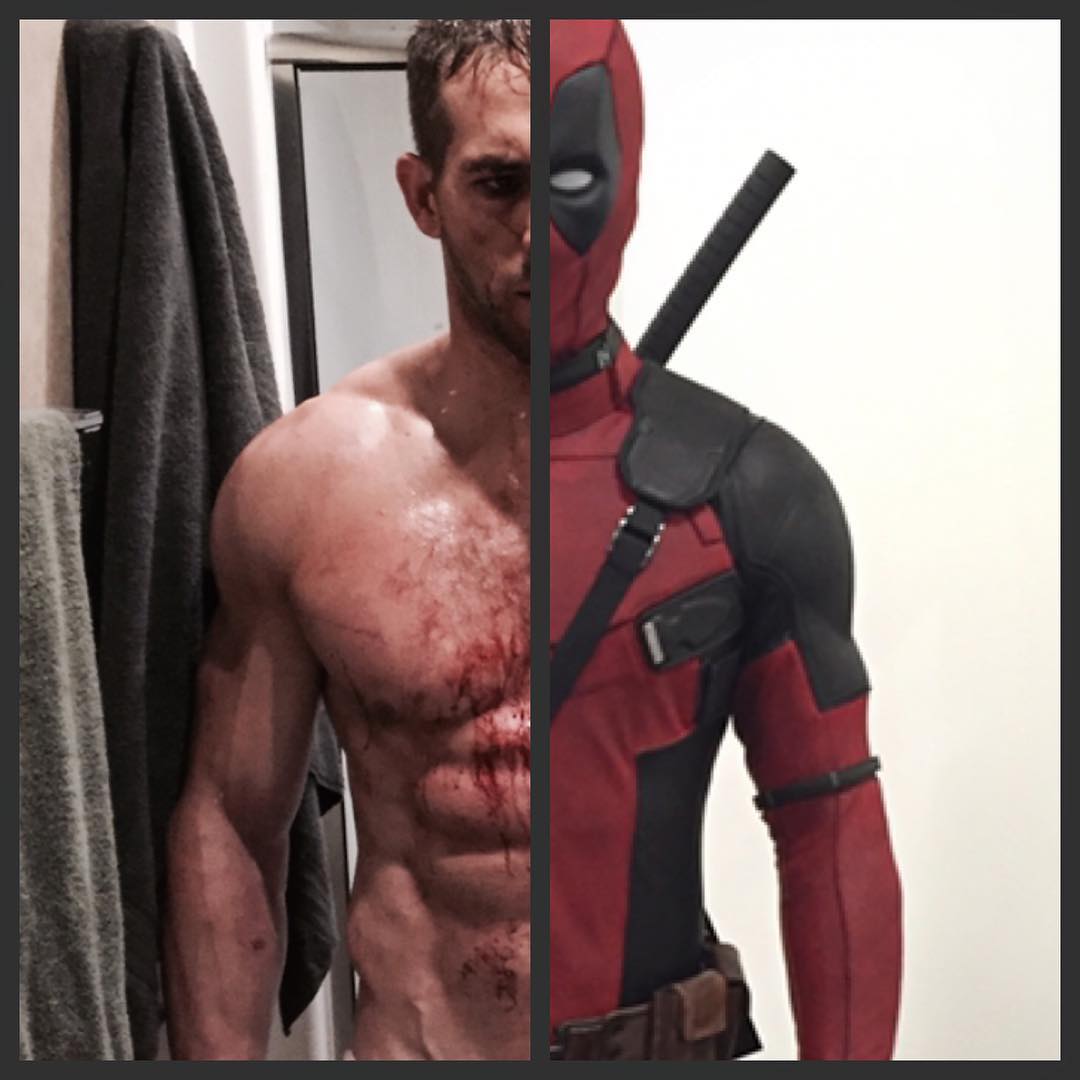Ryan Reynolds Shows Off Abs Under Deadpool Movie Suit Reality Tv World 