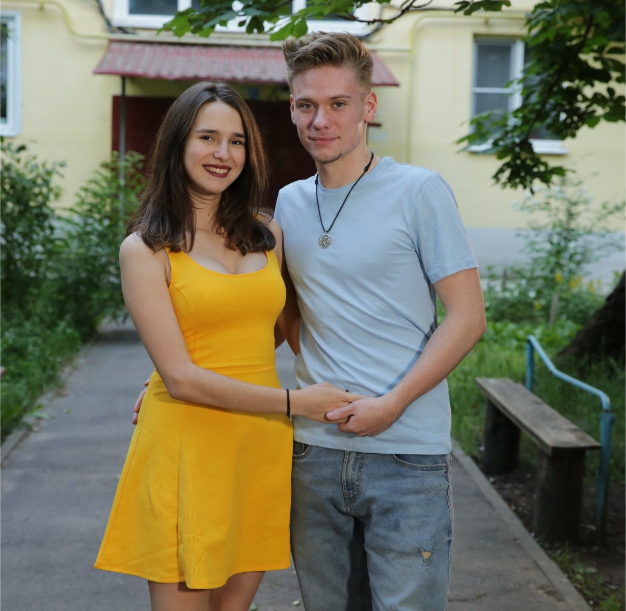 Steven Frend and Olga Koshimbetova